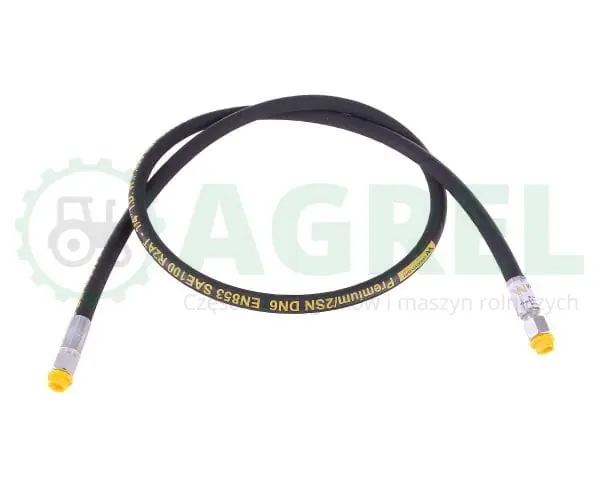 Darmowy zwrot Przewód hydrauliczny 400 bar gwint M14x1.5 proste L-1500mm DN06-2SN (AA-06-1500; P11P11) 40.0MPa Waryński