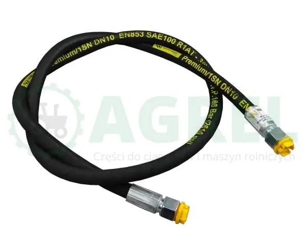 Przewód hydrauliczny gwint M18x1.5 proste L-1500mm DN10-1SN 336-632-030-413 Ładowacz ND5-032(AA-10-1500, P11P11) 18MPa Waryński Hit cenowy