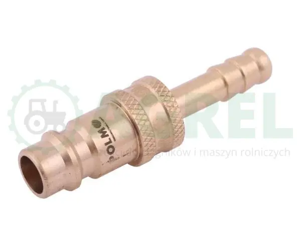 Nowość Szybkozłącze pneumatyczne P26 NW7.2 wtyczka pod wąż DN06mm POLMO