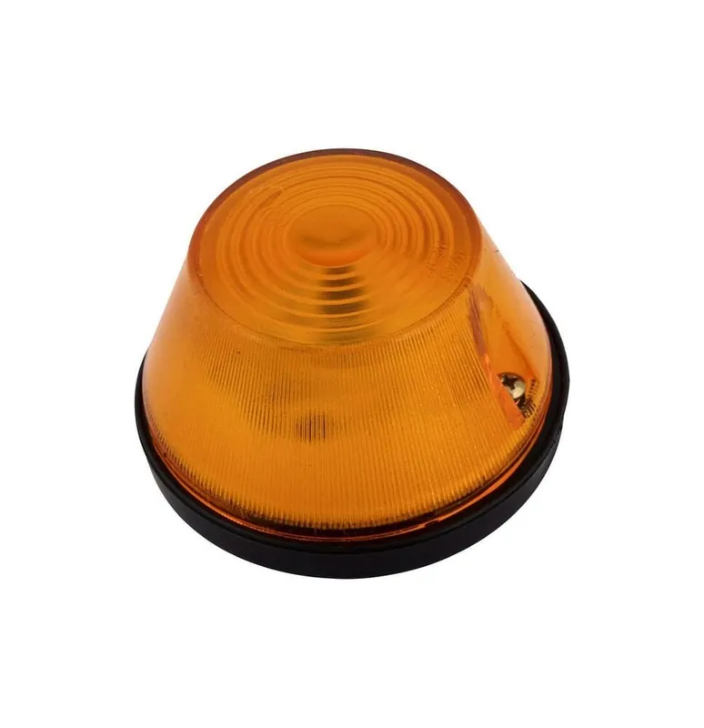 Oferta limitowana Lampa obrysowa okrągła, 12/24V pomarańczowa, przykręcana Waś