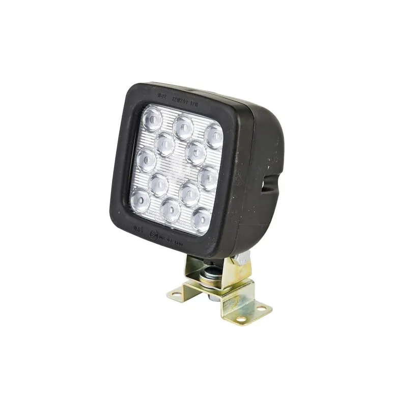 Lampa robocza LED, kwadratowa, 1750 lm 12/35V przezroczysta 12 LED Waś Promocja