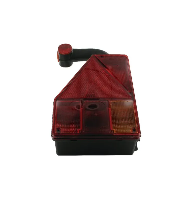 Lampa tylna zespolona halogenowa, trójkątna lewa 12V czerwona/pomarańczowa przykręcana Earpoint Aspöck Hit cenowy