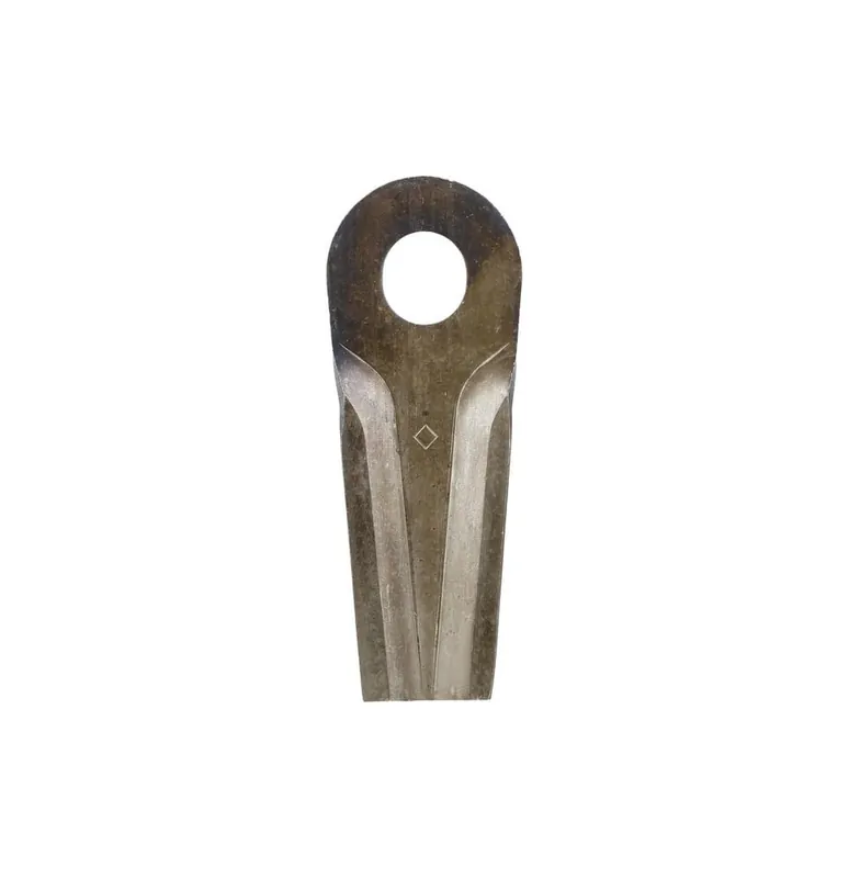 Nożyk kosiarki rotacyjnej lewy/prawy 132x50x4 mm owalny otwór 23.0x20.5 mm pasuje do Kongskilde JF/Stoll 25 szt. Bezpieczne zakupy