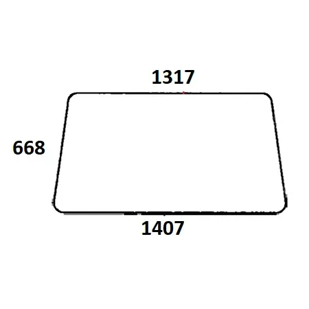 Szyba przednia do ciągnika Fiat 5113401 Najlepsza cena